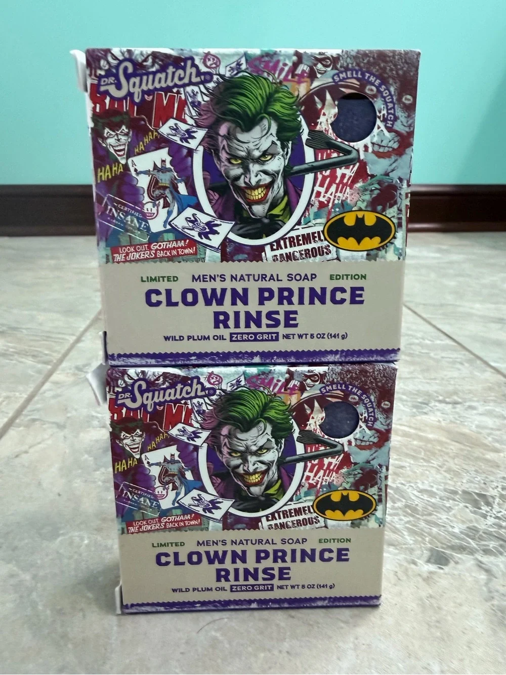 Dr. Squatch Clown Prince Rinse Men's Natural Soap - Limited Edition - Picture 1 of 5